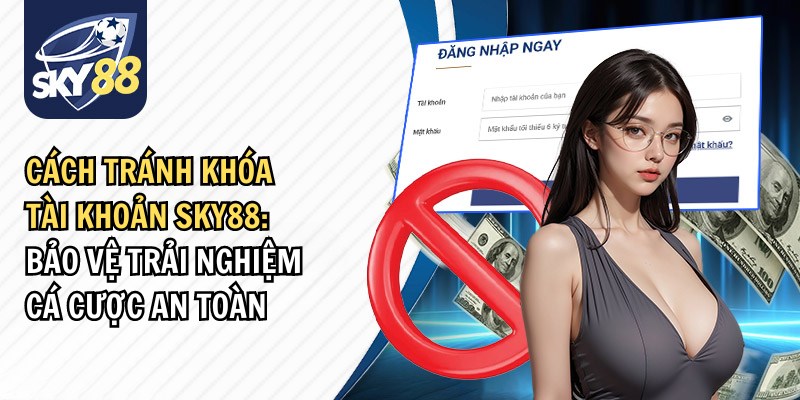 cách tránh tình trạng khóa tài khoản Sky88