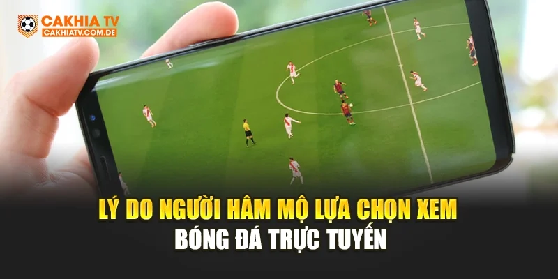Lý do người hâm mộ lựa chọn xem bóng đá trực tuyến