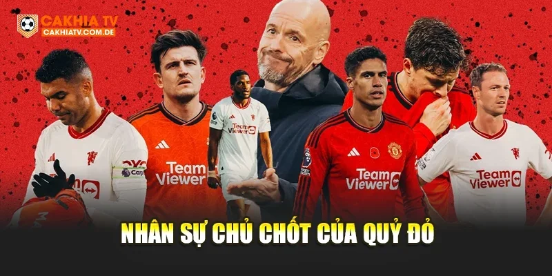 Nhân sự chủ chốt của Quỷ đỏ
