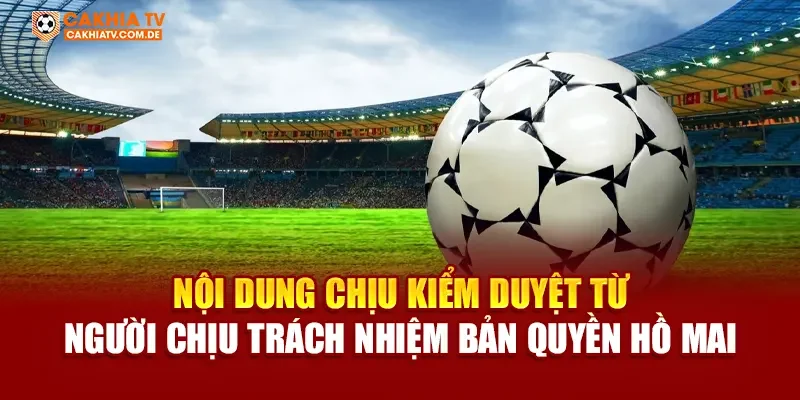 Nội dung chịu kiểm duyệt từ người chịu trách nhiệm bản quyền Hồ Mai