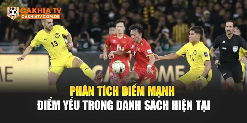 Phân tích điểm mạnh – điểm yếu trong danh sách hiện tại